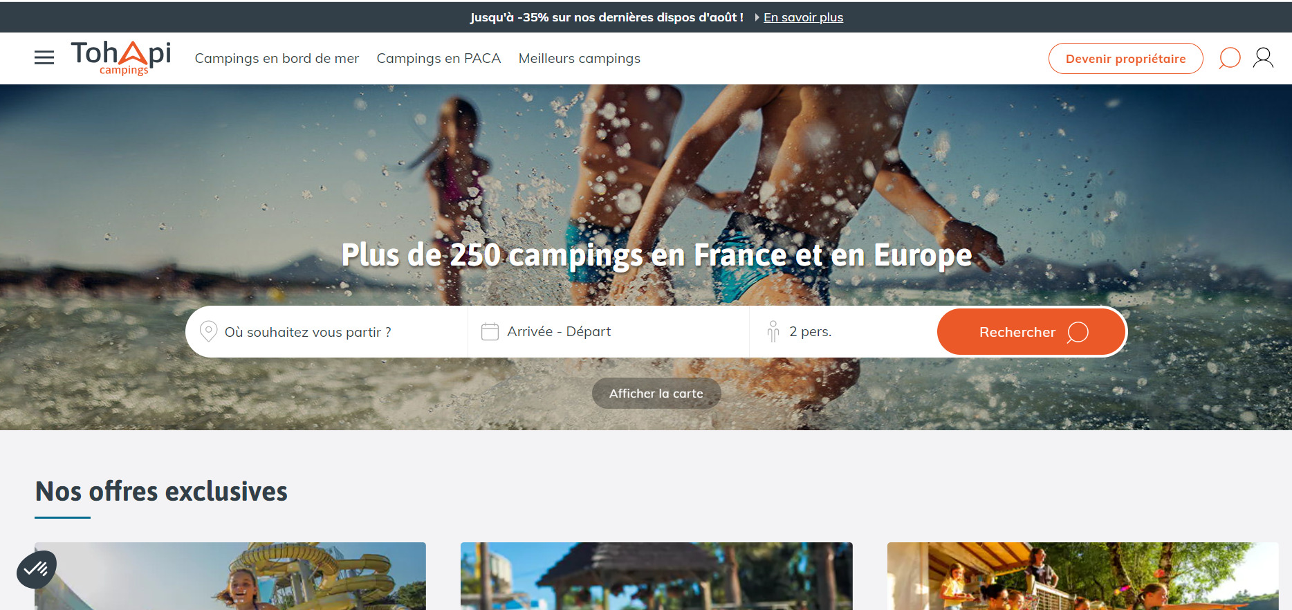 TOHAPI افضل مواقع حجز التخييم