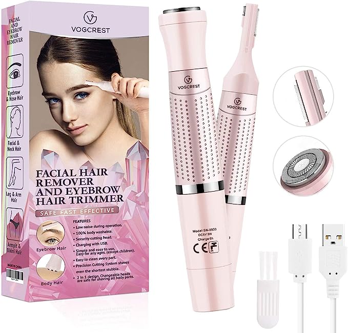 ماكينة تشذيب الحواجب وازالة شعر الوجه جي فوجكريست