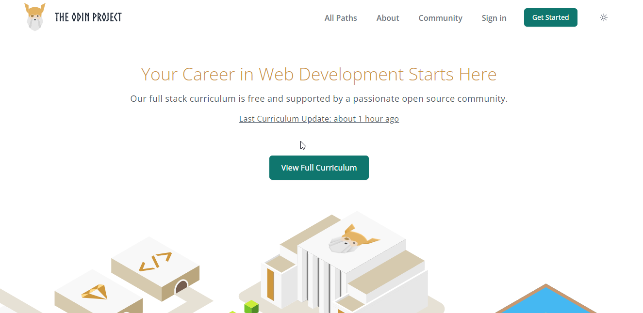 مشروع Odin أفضل المواقع لتعلم البرمجة في عام 2023